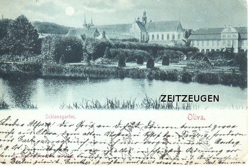  - Danzig-Oliva-Schlossgarten-1899-nach-Berlin-N-Stempel-Neuendorf-Pommern-Lauenburg-Garzig-Stengel-Co-Dresden-M