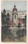 Ansichtskarte: Auerbach i. V. - Blick n d. kathol. Kirche - Pfarrkirche - Rudolf Döring 1916 P. G. Caspari - Soldat Karl Frenzel - Vogtlandkreis  ...