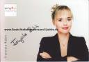 Autogramm: Franziska Rubin * 1968 Hannover (MDR: Hauptsache gesund)  ...