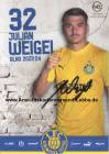 Autogramm: Julian Weigel * 14.7.2001 Weimar (1. FC Lokomotive Leipzig)  ...