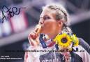 Autogramm: Aline Rotter-Focken * 10.5.1991 Krefeld (Aline Focken) KSV Germania Krefeld - RINGEN  ...