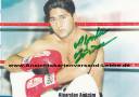 Autogramm: Alpaslan Ag�z�m - Alparslan Ag�z�m * 20.7.1977 in Kars - Mittelgewicht - Profiboxer - Boxen  ...