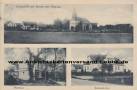 Ansichtskarte: Alzenau - Teilansicht mit Kirche - Pfarrhaus - Reichelt s Gut -  Arthur Lessner Wolfshain Kaiserswaldau - Ida Weber Rheinland Sondermarke 1925 nach Ober-Oderwitz Lina Wauer - Oberoderwitz Zittau - heute Okmiany - Kreis Goldberg-Haynau - Regierungsbezirk Liegnitz - Provinz Schlesien - heute Olszanica Zagrodno in Niederschlesien  ...