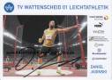 Autogramm: Daniel Jasinski * 5.8.1989 Bochum (TV Wattenscheid 01) Diskuswurf - LEICHTATHLETIK  ...