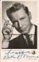 Autogramm: Dieter Borsche (1954) * 25.10.1909 Hannover  5.8.1982 Nrnberg - 1961 Edgar Wallace : Die toten Augen von London - 1954 : Der Arzt und das Mdchen (Le gurisseur)  ...