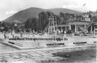 Ansichtskarte: Eberbach a. Neckar - Schwimmbad - 1955 nach Leipzig N 42 Oscar Dilo - Regierungsbezirk Karlsruhe  ...