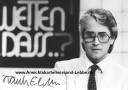 Autogramm: Frank Elstner * 19.4.1942 Linz - Timm Franz Maria Elstner - ZDF / ORF / SRF : Wetten, dass..?  ...