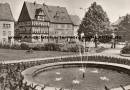 Ansichtskarte: Bad Frankenhausen /Kyffh. - Am Anger - Th�ringer Hof - 1956 Hoffmann Oelsnitz - nach Oranienburg DDR Kerndl - Soleheilbad - Kyffh�userkreis - Th�ringen  ...