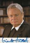 Autogramm: G�nter Strack * Darmstadt � M�nchsteinach - ZDF : Mit Leib und Seele (Katharina M. Trebitsch)  ...