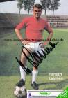 Autogramm: Herbert Laumen * 11.8.1943 M�nchengladbach - Borussia M�nchengladbach - Werder Bremen - 1. FC Kaiserslautern - FC Metz   ...