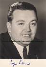 Autogramm: Holger B�rner MdB * 7.02.1931 Wolfsanger � 2.8.2006 Kassel - SPD Bundesgesch�ftsf�hrer  ...