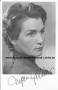 Autogramm: Ingeborg Inge Keller von Schnitzler * 15.12.1923 Berlin  6.02.2017  ...