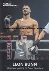 Autogramm: Leon Bunn * 27.8.1992 Frankfurt am Main - Halbschwergewicht - Team Sauerland - Profiboxer - Boxen  ...