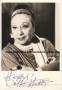 Autogramm: Lotti Huber - Charlotte Goldmann * 16.10.1912 Kiel  31.5.1998 Berlin - Rosa von Praunheim : Affengeil / Anita  Tnze des Lasters  ...