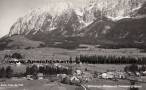 Ansichtskarte: Mitterndorf - Zauchen mit Grimming 2351 m. - Salzkammergut - Bezirk Liezen - Steiermark - Helmut Kain - 1966 nach Berlin Sch�neberg  ...