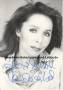 Autogramm: Monika Peitsch * 23.12.1936 Zeitz - Edgar Wallace : Der Bucklige von Soho / ZDF : 19871990: Das Erbe der Guldenburgs / Rosamunde Pilcher  ...