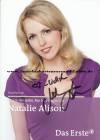 Autogramm: Natalie Alison * 1978 Wien -Natalie Aufischer- Rosalie Engel : ARD : Sturm der Liebe  ...