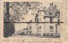 Ansichtskarte: Neu-Ruppin - Park-Strasse - Neuruppin - Adolph Jaene - 1900 Reichspost nach Kiel Schulze - Kreis Ruppin - Regierungsbezirk Potsdam - Neuruppin-Wulkow - heute Landkreis Ostprignitz-Ruppin  ...