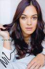Autogramm: Nilam Farooq * 26.9.1989 West-Berlin - ZDF : SOKO Leipzig - Heilst�tten - Contra  ...