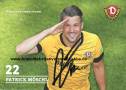 Autogramm: Patrick Mschl * 6.3.1993 Saalfelden am Steinernen Meer (Dynamo Dresden)  ...