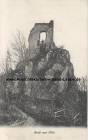 Ansichtskarte: Pfirt - Ruine - Schloss Hohenpfirt - 1908 Camille Gault - Kreis Altkirch - Bezirk Oberelsa� - Ferrette  Departement Haut-Rhin - Region Grand Est (Elsass) Kanton Altkirch - Gemeindeverband Sundgau - ELSA�-LOTHRINGEN  ...
