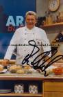 Autogramm: Rainer Strobel * 1954 Blankenstein Th�ringen - TV-Koch : ARD Buffet  ...