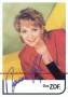 Autogramm: Ramona Lei� * 7.5.1957 M�nchen - ZDF : Knoff-Hoff-Show / ZDF-Fernsehgarten / ZDF-Wintergarten  ...