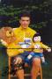 Autogramm: Rubens Bertogliati * 9.5.1979 Lugano - Lampre-Daikin - Tour de France 2002 - Radfahrer - Radrennen - RADSPORT  ...