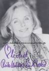 Autogramm: Ruth Maria Kubitschek * 2.8.1931 Komotau, Tschechoslowakei � 1.6.2024 in der Schweiz (Francis Durbridge:Melissa / Helmut Dietl:Monaco Franze � Der ewige Stenz + Kir Royal/ Das Erbe der Guldenburgs)  ...