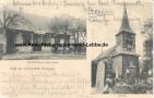 Ansichtskarte: Steegen - 1922 Ostseebad Steegen - Geschftshaus Erno Hintz - Kirche Fachwerkkirche - Danziger Niederung - Freie Stadt Danzig 19201939 - Carl Drabandt / Kreisig Chemnitz - Wpr. - Westpreussen - Stegna - Gdansk  ...