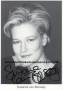 Autogramm: Suzanne von Borsody * 23.9.1957 Mnchen ARD: Mensch Mutter/Liebe hat Vorfahrt/ Margarete Steiff  ...