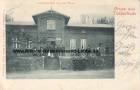 Ansichtskarte: Tesperhude - Gastwirtschaft v. Joh. Thoms -  J.F. Herm. Hge Bergedorf - 1903 Geesthacht Markt 4 Basse - Kreis Herzogtum Lauenburg Schleswig-Holstein  ...