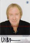 Autogramm: Ulrich Pleitgen * 1.11.1942 Hannover � 21.02.2018 Hamburg - ARD : Apotheker Johannes Kleist in FAMILIE DR. KLEIST  ...