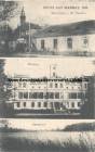 Ansichtskarte: Warnitz N/M - 1924 - Gasthaus W. Packlin - Schloss von der Osten - von Sydow - Herrenhaus - Seepartie - Ernst Engel - Anna Engel Krenzke - nach Merseburg Fritz Hilgendorf - Kreis K�nigsberg Neumark - Soldin / Mysliborz - Ostbrandenburg - heute Warnice / Debno (Neudamm)  ...